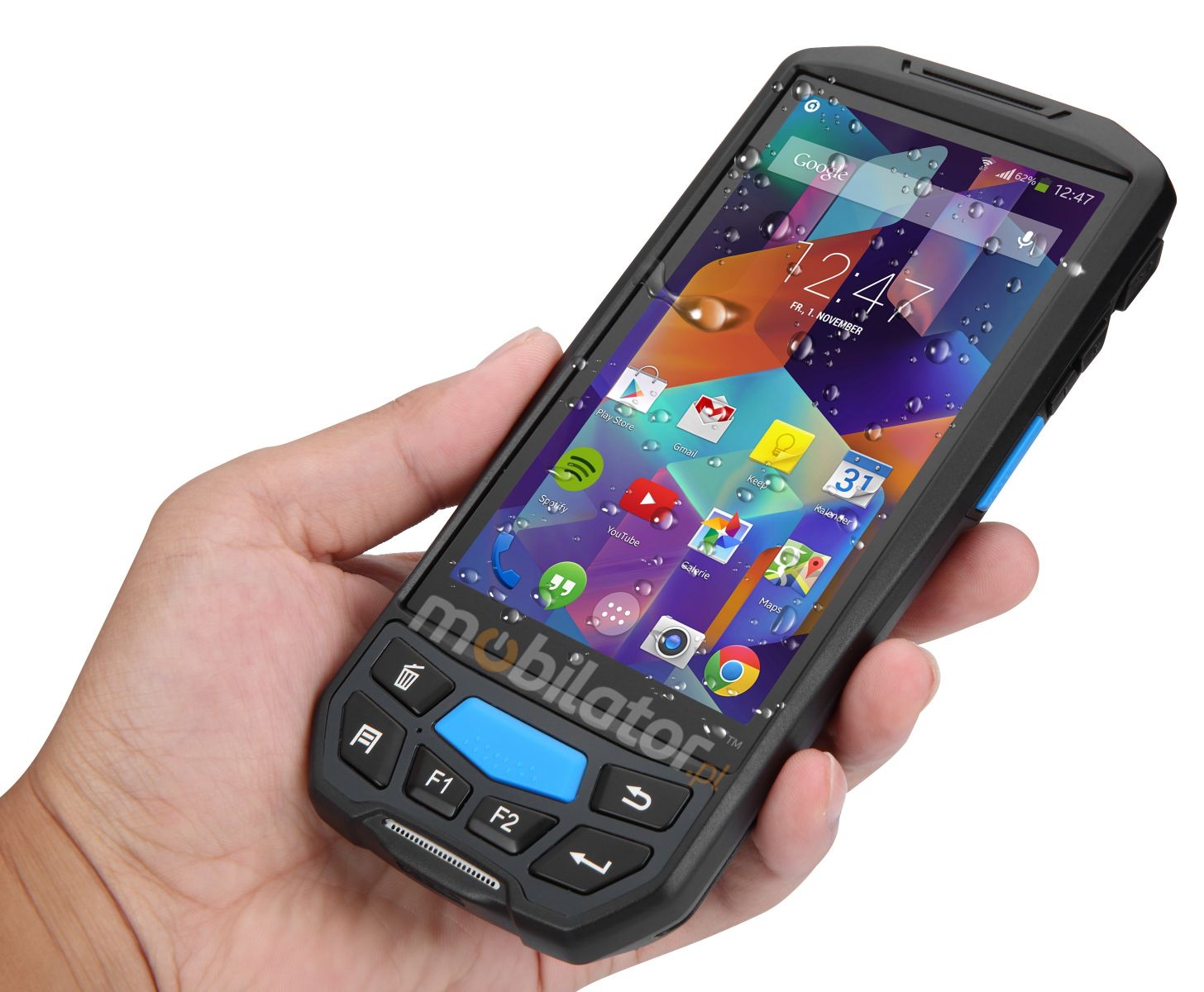 Nowoczesny Wzmocniony Odporny Mobilny Kolektor Danych MobiPad U90 Android WiFi Skaner 1D