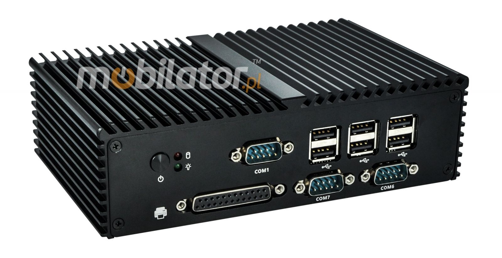 Komputer Przemysowy Bezwentylatorowy MiniPC mBOX Q190X - LPT SSD WiFi