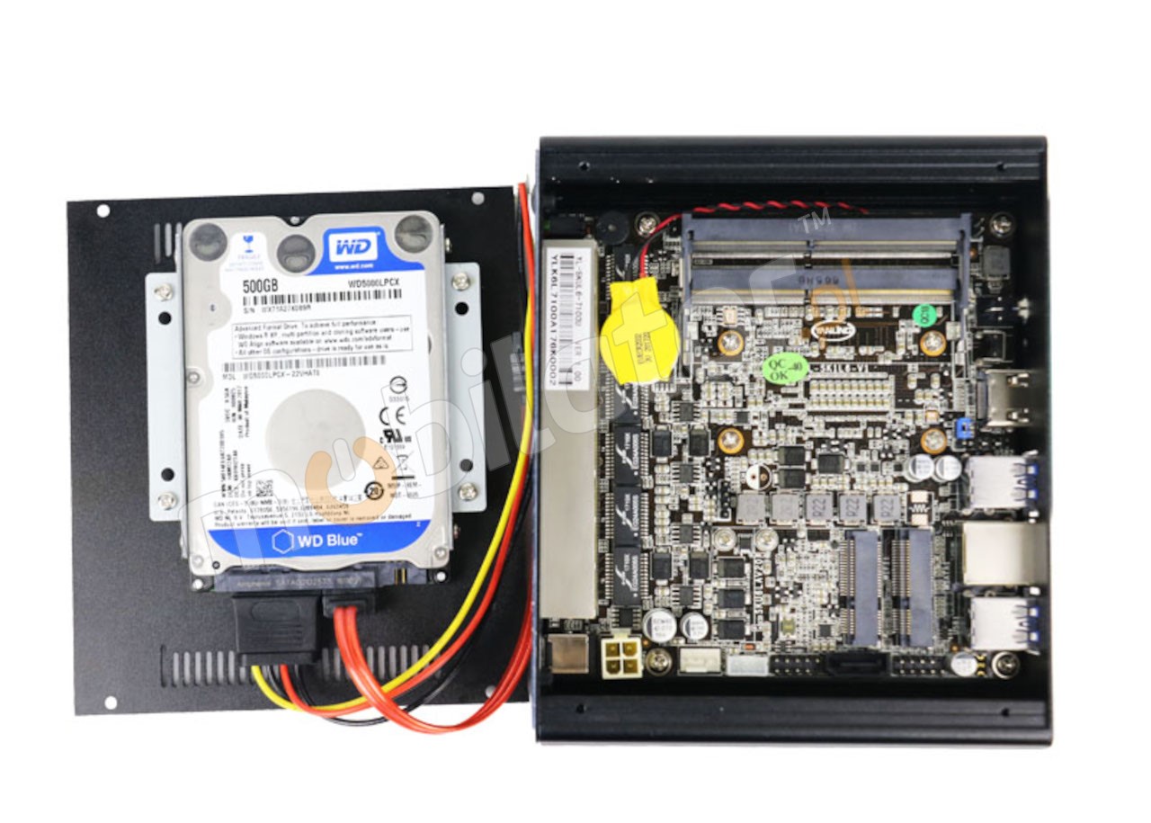   IBOX N133 v.17, wntrze HDD SSD DDR4 WIFI BLUETOOTH, przemysowy, may, szybki, niezawodny, fanless, industrial, small, LAN, INTEL i3