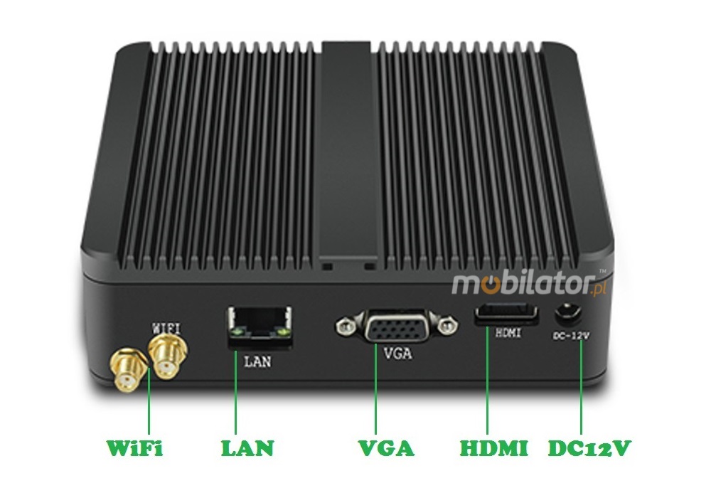 MiniPC yBOX-A30X Lekki May Komputer Zcza WiFi LAN HDMI Zasilanie mobilator pl