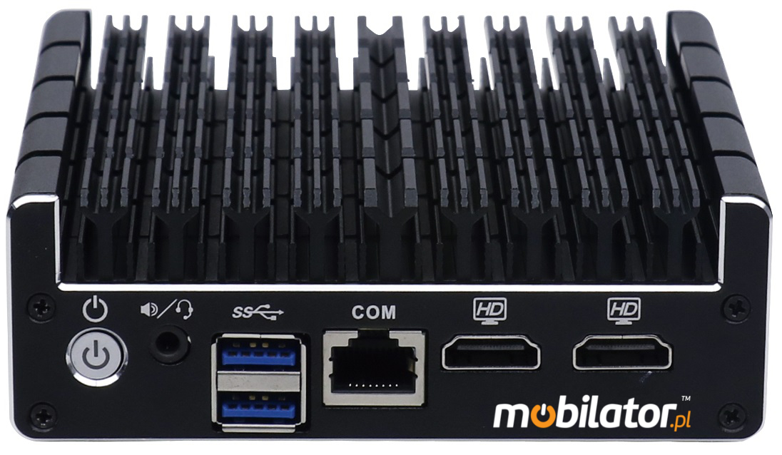 IBOX-NUC-C3L2 - Komputer przemysowy z wzmocnion obudow (2x LAN + USB 3.0)