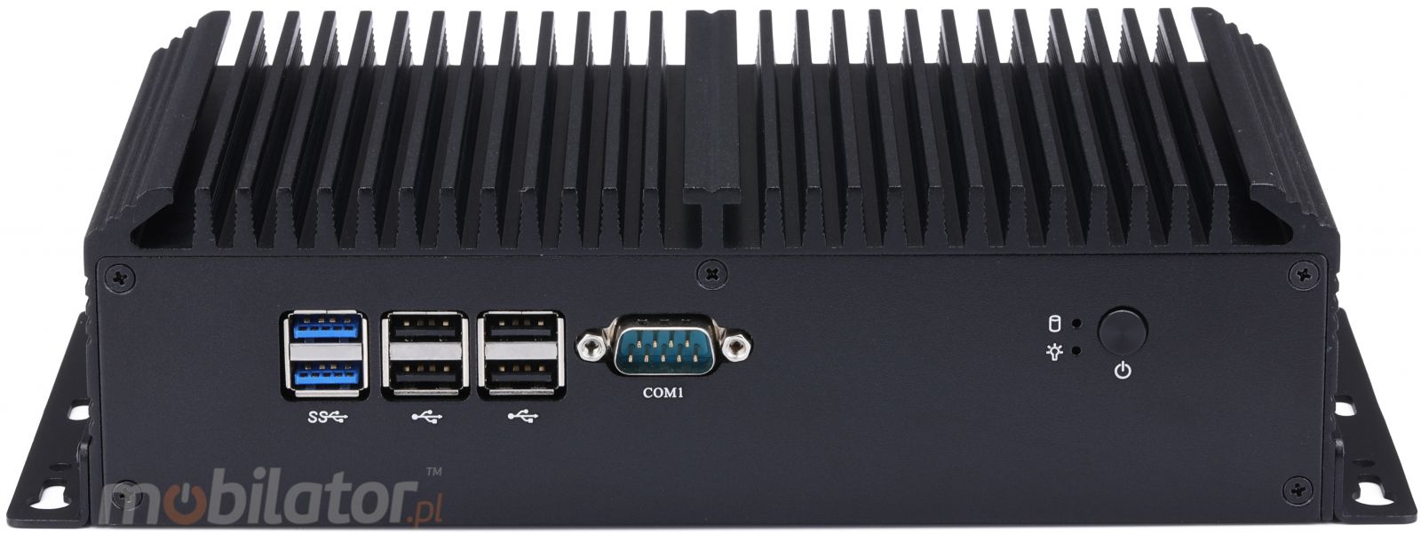mBox X155 v.1 - Przemysowy MiniPC - procesor Intel Celeron 3865U - dysk M.2 - USB 3.0, 2x HDMI - Przd