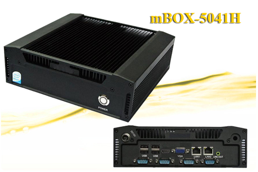 Komputer Przemysowy Fanless MiniPC moBOX-5041H