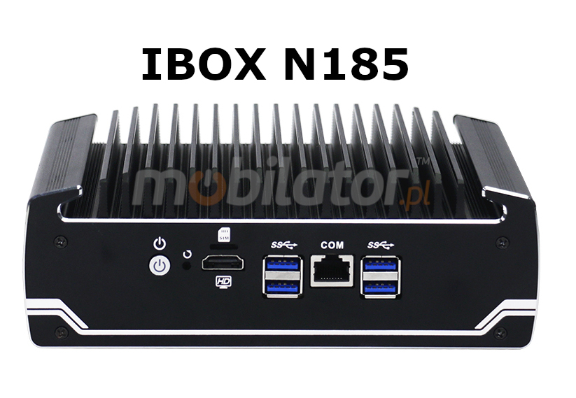 IBOX N185 - wytrzymay wzmocniony komputer przemysowy z procesorem Intel Core i5