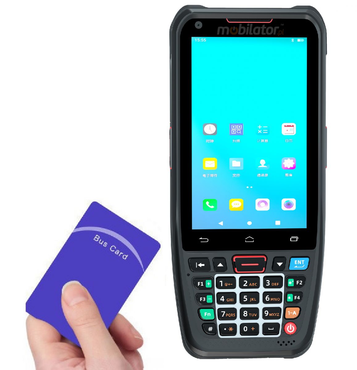 MobiPad A400N v.3 - Przemysowy terminal danych z NFC, Bluetooth, GPS, czterordzeniowym procesorem oraz skanerem kodw 1D