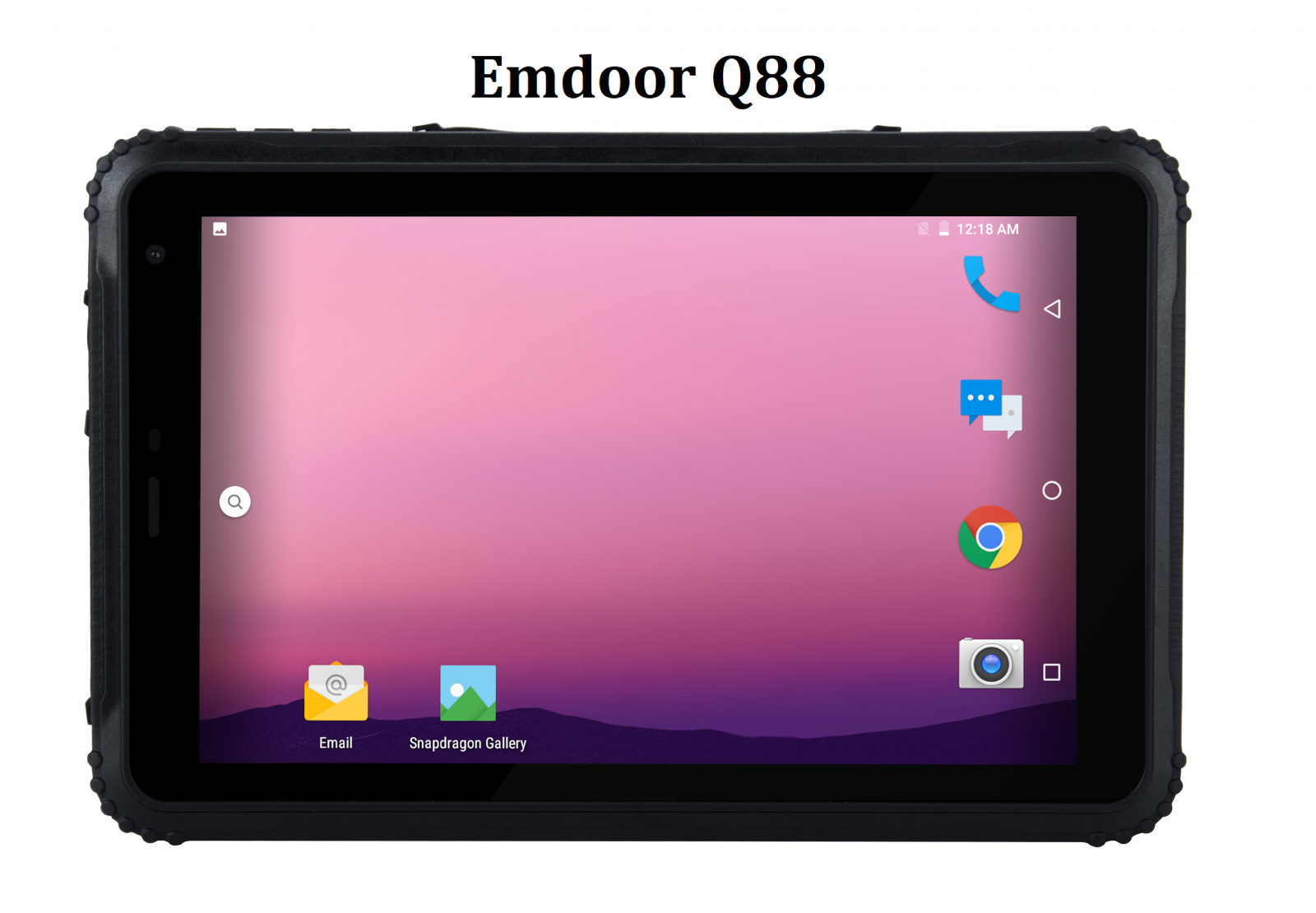 Przemysowy 8-calowy z norm IP67 + MIL-STD-810G tablet z 4G, 4GB RAM, dyskiem 64GB ROM oraz NFC- Emdoor Q88 v.1