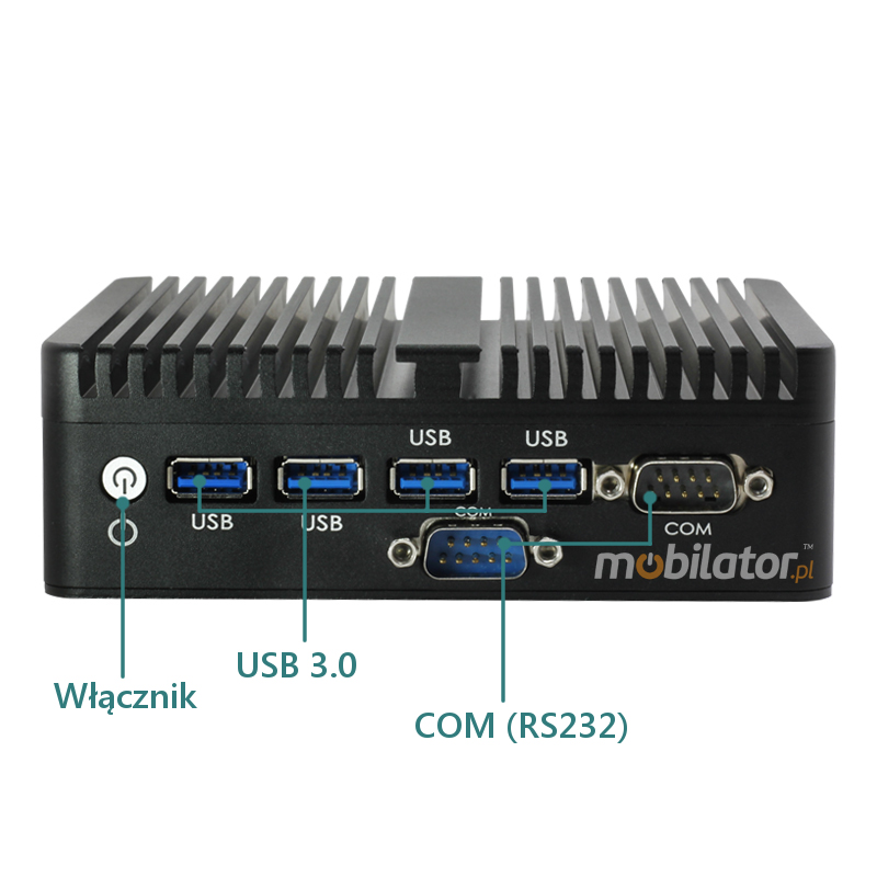 MiniPC yBOX-X30 Mini Komputer Zcza USB 3.0 COM mobilator pl