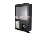 Operatorski Przemysowy Panel PC dotykowy z drukark termiczn 58mm - MobiBOX IP65 J1900 12 v. D58 - zdjcie 4