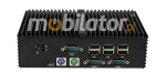 Bezwentylatorowy Komputer Przemysowy MiniPC mBOX Q190X - PS/2 v.Barebone - zdjcie 4