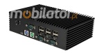 Komputer Przemysowy Bezwentylatorowy MiniPC mBOX Q190X - PS/2 v.5 - zdjcie 2