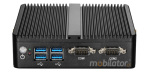 Przemysowy bezwentylatorowy mini Komputer MiniPC yBOX GX30 (2 LAN) - 3805U Barebone - zdjcie 3