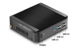 Bezwentylatorowy wzmacniany Mini Komputer Przemysowy MiniPC yBOX-X30(1LAN)-I7 4500U Barebone - zdjcie 2