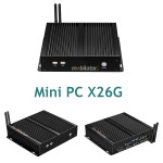 Komputer przemysowy z pasywnym chodzeniem z 4-ema portami COM RS232 - MiniPC yBOX X26G(4COM)-N2830 v.1 - zdjcie 8