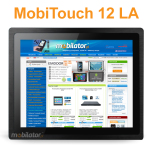 MobiTouch 12LA - 12-to calowy odporny przemysowy Panel PC z systemem Android i norm IP65 na przedni cz obudowy - zdjcie 2