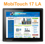 MobiTouch 17LA - 17-to calowy odporny przemysowy komputer panelowy z systemem Android i norm IP65 na przedni cz obudowy - zdjcie 2