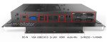 Bezwentylatorowy przemysowy komputer panelowy z 32-calowym dotykowym ekranem z norm odpornoci IP65 na przedni obudow - CCETouch CTPC032D102R v.3 - zdjcie 6