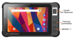 Emdoor EM-T75H v.3 - Nowoczesny Tablet przemysowy z skanerem kodw kreskowych 2D, norma IP67, ekran 1000nits, dotyk mokrymi palcami i w rkawiczkach - zdjcie 5