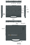 Emdoor X14 v.9 - Wstrzsoodporny profesjonalny tablet z funkcj laptopa technologi 4G oraz Windows 10 PRO - zdjcie 8