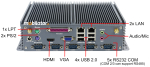 IBOX-206 v.3 - Przemysowy komputer z pojemnym szybkim dyskiem (6x COM RS232) + WiFi - zdjcie 6