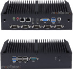 mBox X155 v.1 - Przemysowy MiniPC - procesor Intel Celeron 3865U - dysk M.2 - USB 3.0, 2x HDMI - zdjcie 5