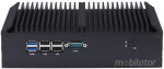 mBox X155 v.3 - Komputer przemysowy, pasywne chlodzenie, dysk M.2, (miejsce na dodatkowy dysk), 8GB RAM, USB 3.0 oraz WIFI - zdjcie 3