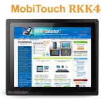 MobiTouch 101RKK4 - odporny bezwentylatorowy przemysowy Panel PC z wywietlaczem 10.1 cala - na systemie Android i z norm IP65 na panel przedni - zdjcie 2