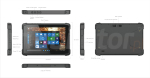 Emdoor I11H v.6 - Wstrzsoodporny dziesiciocalowy tablet z NFC, 4G i Windows 10 Home, czytnikiem kodw 1D MOTO, Bluetooth 4.2, 4GB RAM pamici oraz dyskiem 64GB - zdjcie 24