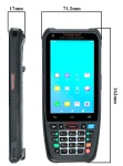 MobiPad A400N v.3 - Przemysowy terminal danych z NFC, Bluetooth, GPS, czterordzeniowym procesorem oraz skanerem kodw 1D - zdjcie 3