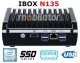 IBOX N135 v.2 - Przemysowy miniPC z pamici 4GB RAM, dyskiem o pojemnoci 64GB SSD i portami USB, LAN