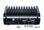 IBOX N133 v.5 - Dostosowany dla przemysu miniPC z 8GB RAM i dyskiem 256GB SSD, procesorem Intel Core, portami 4x USB 3.0 - zdjcie 2