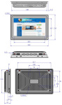 BiBOX-133PC1 (i5-10th) v.8 - Wydajny dotykowy panelowy komputer z WiFi, Bluetooth, 8 GB RAM, dyskiem SSD 256 GB i z Licencj Windows 10 PRO - zdjcie 3