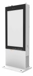 wodoodporny infokiosk LED Light Box gablota reklamowa NoMobi Trex 86W panel reklamowy