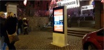 gablota reklamowa dobrej jakoci wytrzymay NoMobi Trex 86W kiosk reklamowy