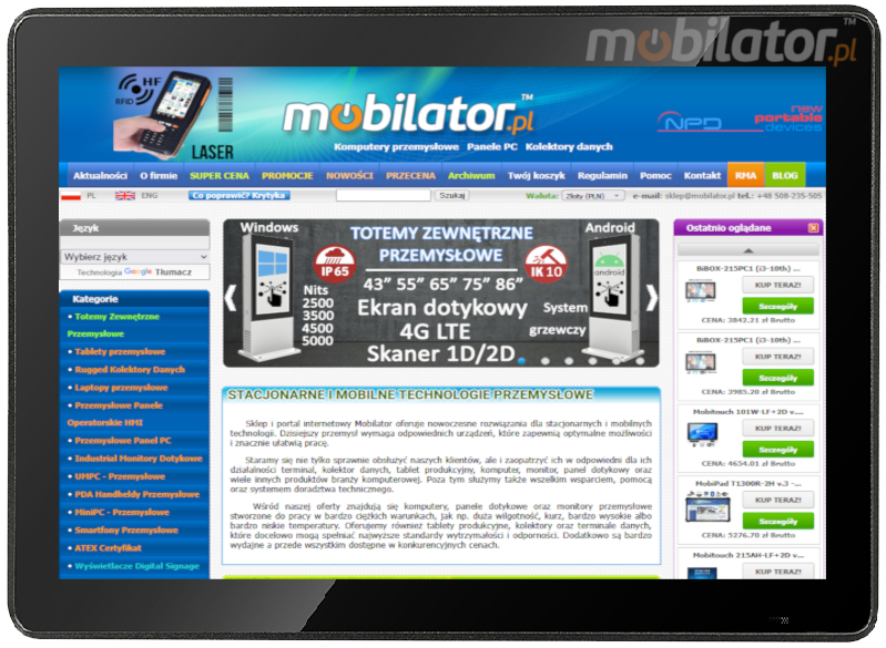 Ekran 17-calowy - BiBox 17-I58