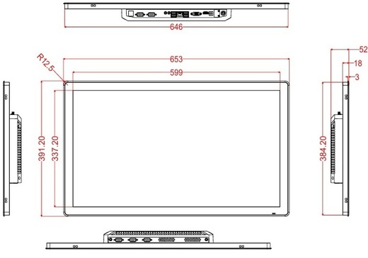 Sterowniczy panel do zastosowań przemysłowych BiBox