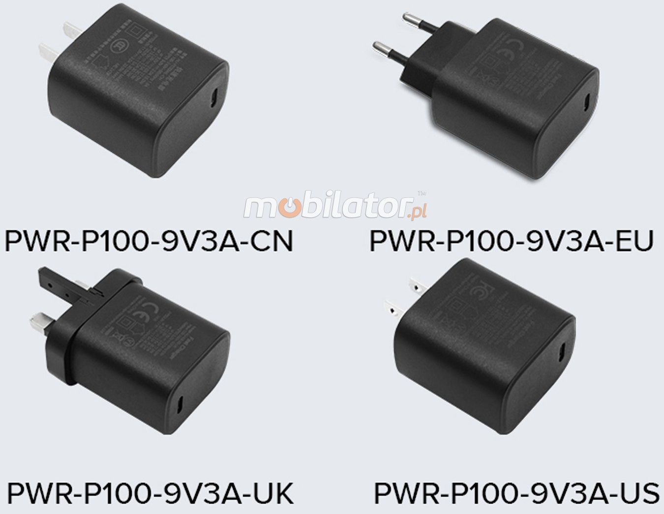 Chainway P100 - Adapter do szybkiego ładowania