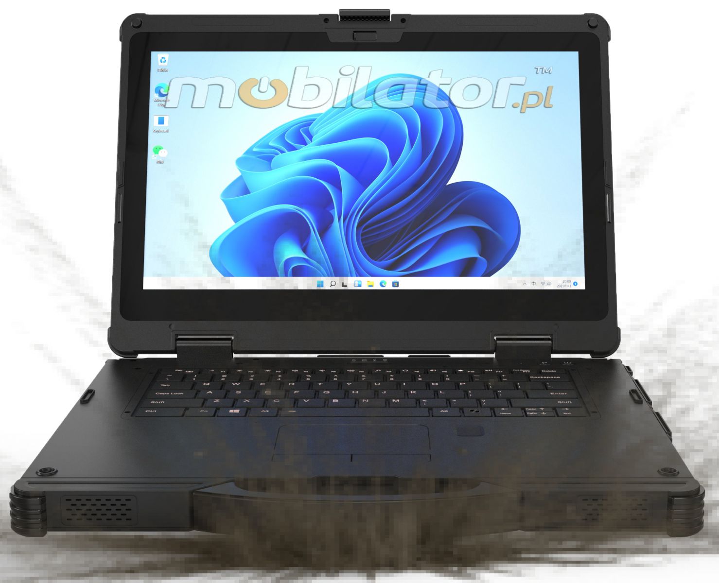 Emdoor X14A wstrząsoodporny przemysłowy laptop Windows 11 IP65 Intel SSD