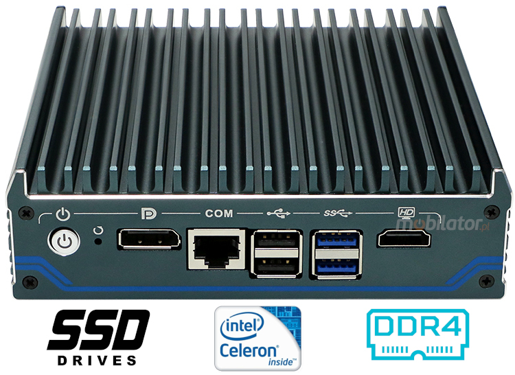 IBOX N4211 Komputer przemysłowy z 8GB RAM, Wifi