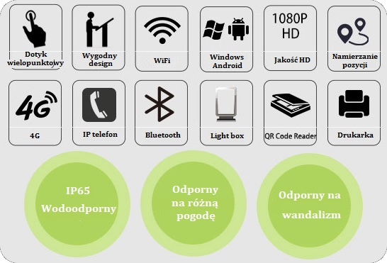 Nomobi Trex Hi43 Wolnostojący panel reklamowy 43 cal3 z systemem android 10