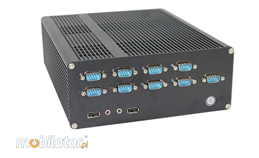 Przemysowy fanless MiniPC IBOX-i7B75-X8