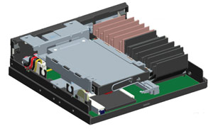 MiniPC Przemysowy AOpen DE3100 Intel Atom D2250 1,86GHz  128 GB SSD SATA III