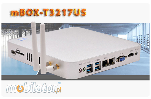 Przemysowy MiniPC mBOX-T3217US