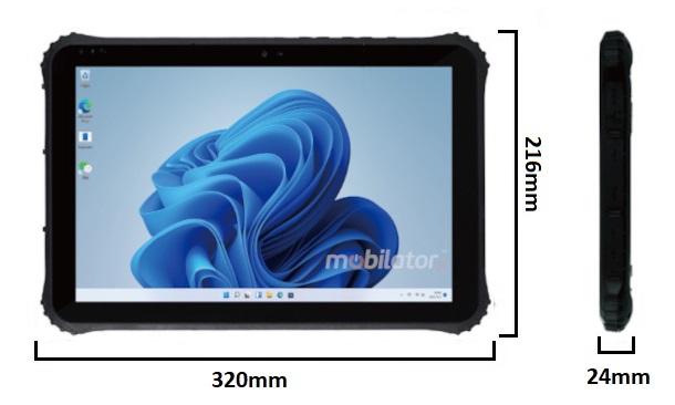 Tablette avec clavier - HSIM-1206IH - Shenzhen Hengstar Technology Co.,  Ltd. - Windows 10 IoT Entreprise / Windows 10 Pro / 12.2