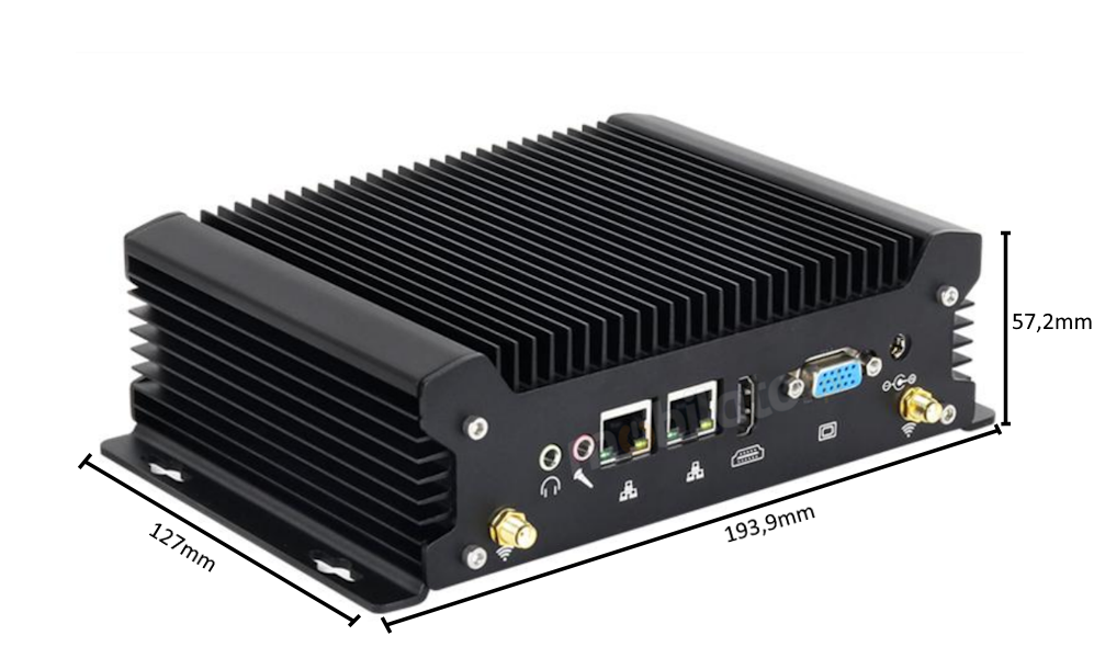 MiniPC yBOX X58 Przemysowe MiniPC MiniPC przemysowe May wzmocniony przemysowy komputer  Mini stacjonarny komputer Energooszczdny komputer Komputer specjalistyczny Specjalistyczny komputer Wytrzymay komputer przemysowy