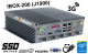 IBOX-206 v.4 - Wzmocniony komputer przemysowy z 6cioma portami COM
