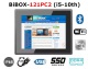 BiBOX-121PC2 (i5-10th) v.2 - Odporny panel z dyskiem 256 GB SSD, 8 GB RAM, moduem WiFi, Bluetooth i standardem odpornoci ekranu IP65 (2xLAN, 4xUSB)
